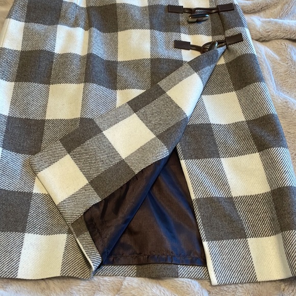 *New* Pendleton Women’s Plaid Short Wool Skirt - Picture 5 of 7